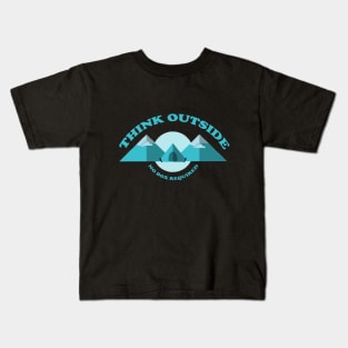 Think Outside No Box Required Kids T-Shirt